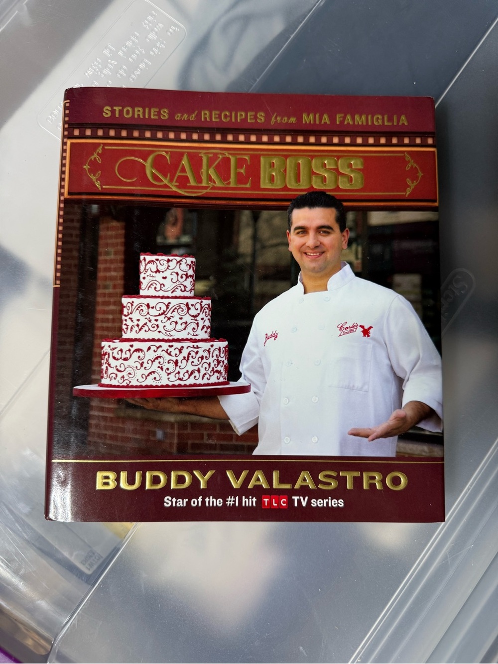 Buddy Valastro Cake Boss Hardcover Cookbook/Recipebook